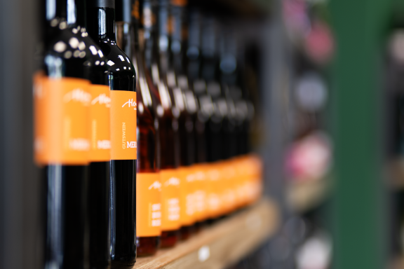 Foto von Weinflaschen 2