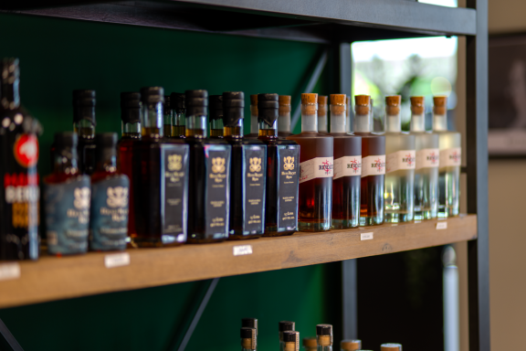 Foto von hochwertigem Alkohol